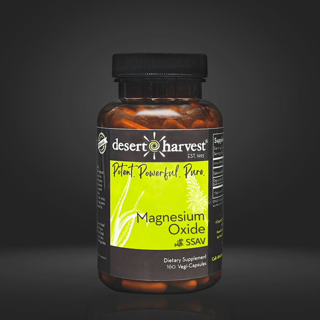 MAGNESIUM - (160 Capsules) - Desert Harvest