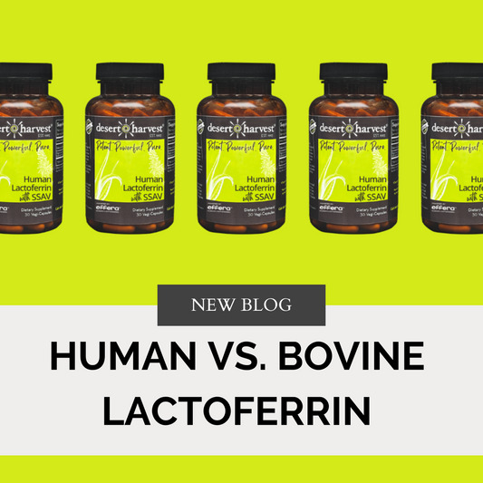 Human vs. Bovine Lactoferrin: A Breakthrough in Women’s Health - Desert Harvest