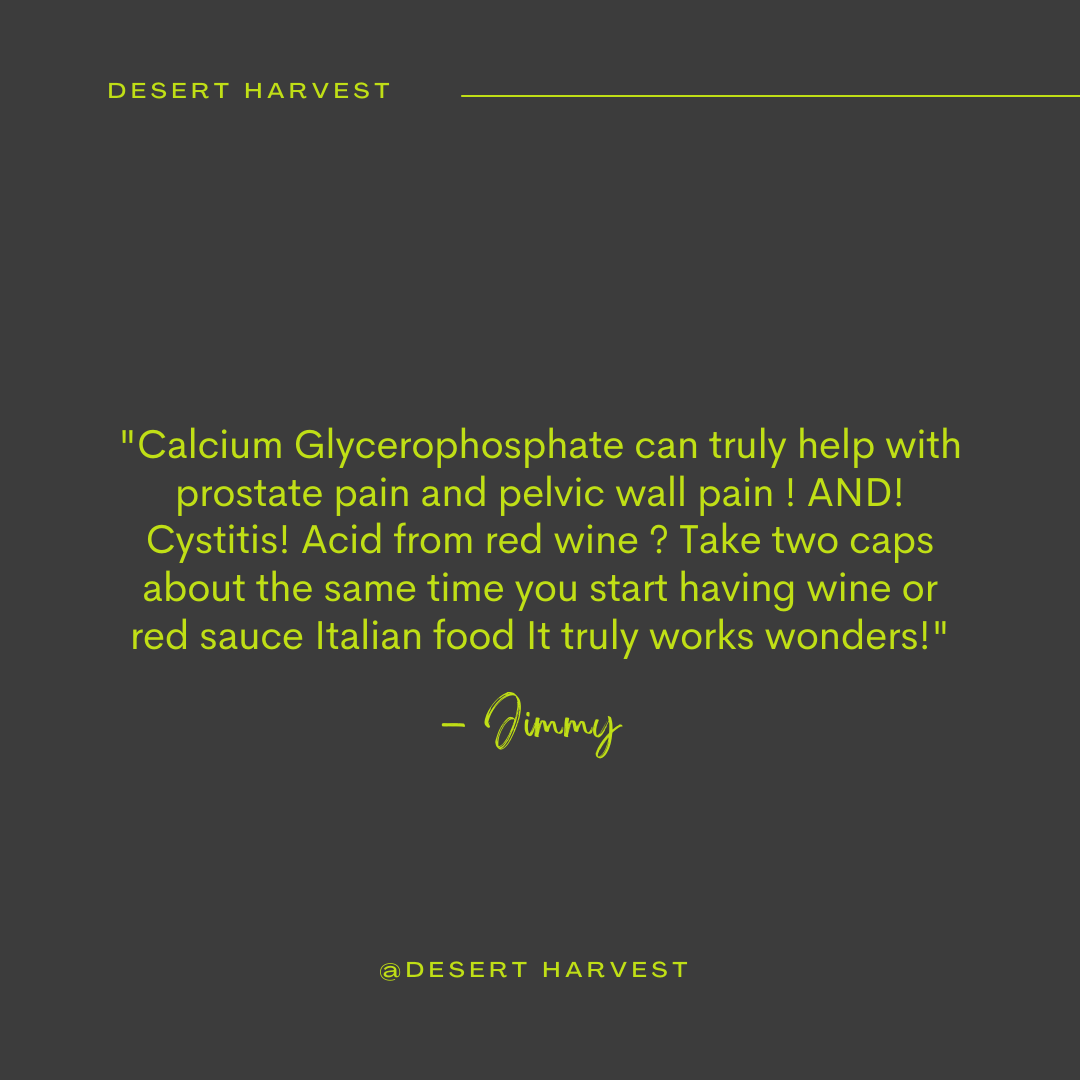 CALCIUM GLYCEROPHOSPHATE - (120 Capsules)