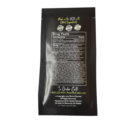 Reléveum travel packet — back label
