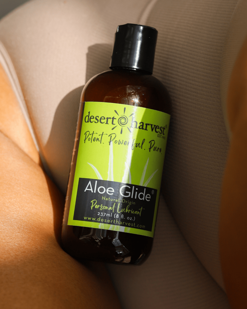 Aloe Glide Vaginal Lubricant | Natural Aloe Vera Lube | Desert Harvest Aloe Glide Vaginal Lubricant | Natural Aloe Vera Lube | Desert Harvest