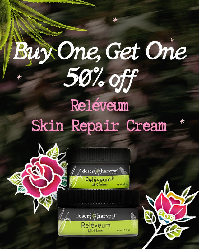 Reléveum buy one, get one 50% off