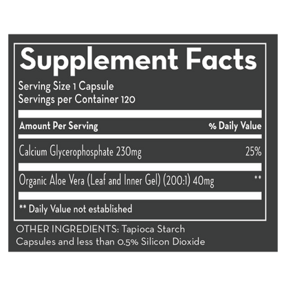 BLADDER SUPPORT BUNDLE - Aloe SSAV 180 + Quercetin + Calcium - Desert Harvest