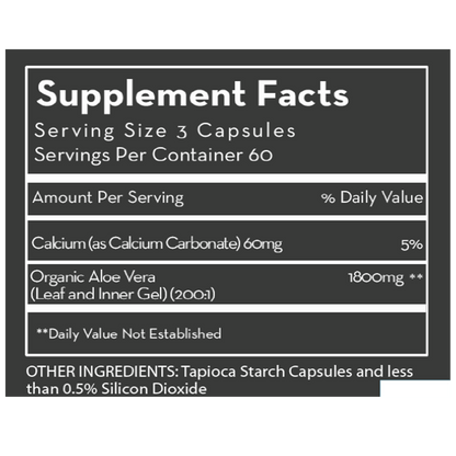 BLADDER SUPPORT BUNDLE - Aloe SSAV 180 + Quercetin + Calcium - Desert Harvest