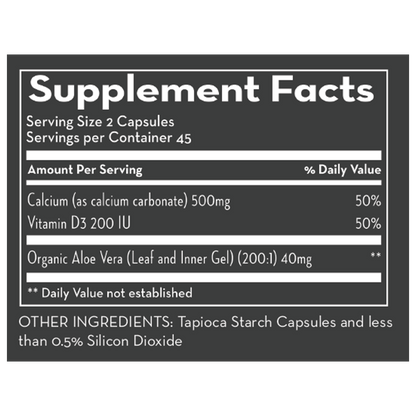 BLADDER SUPPORT BUNDLE - Aloe SSAV 180 + Quercetin + Calcium - Desert Harvest