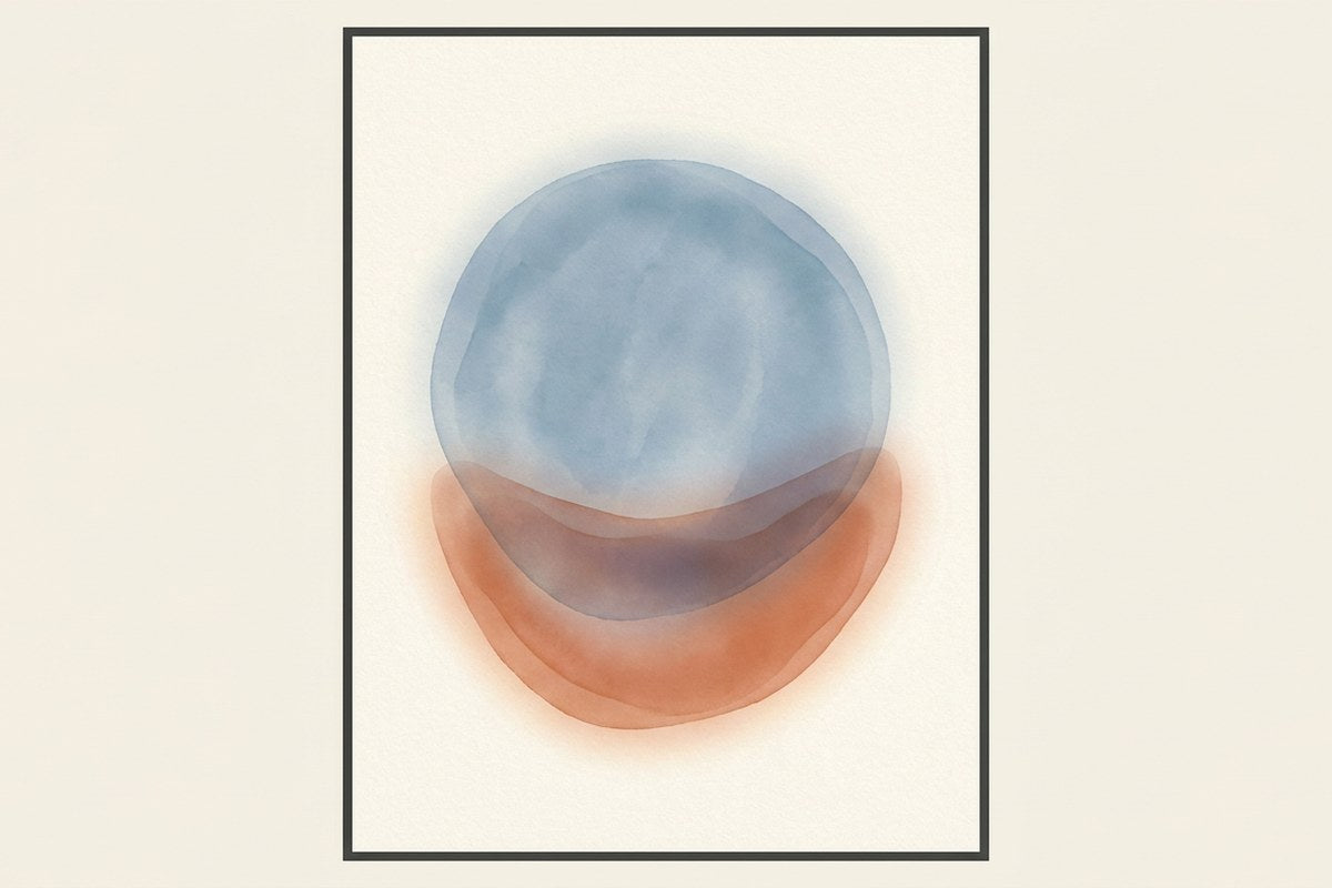 Abstract illustration showing how closely the bladder and pelvic floor muscles overlap