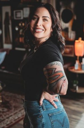 Chelsea Brozovich, the artist behind Vixen Ink