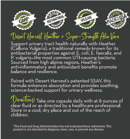 Heather's UTI Defense - Calluna Vulgaris - Desert Harvest