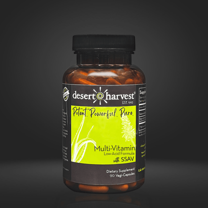 MULTI - VITAMIN - Low Acid - (90 Capsules) - Desert Harvest