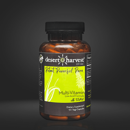 MULTI - VITAMIN - Low Acid - (90 Capsules) - Desert Harvest